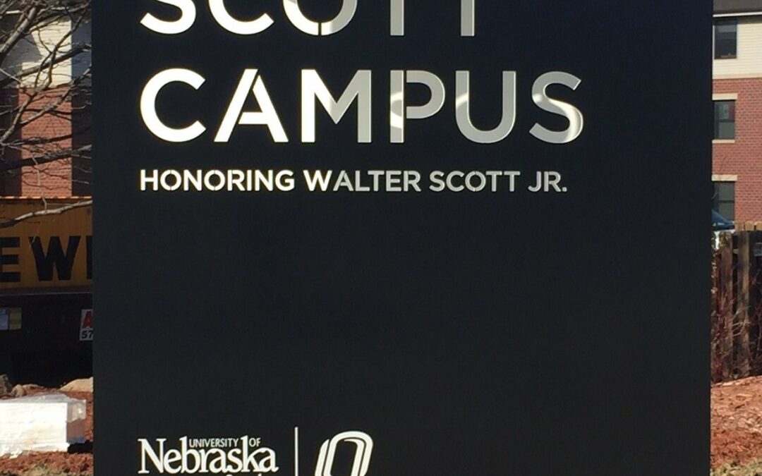 Scott Campus sign at UNO