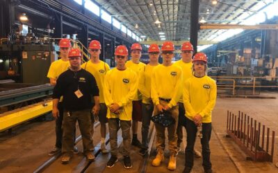 Owen Industries/Paxton & Vierling Steel Hosts Westside High School Welding Program Students