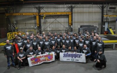 MVS Metals Builds 1000th Slagger Table