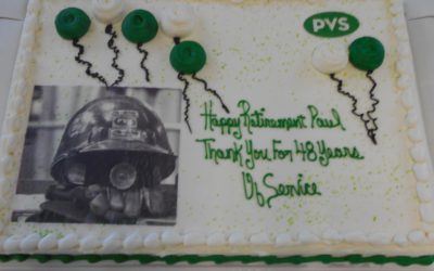 PVS Celebrates 48 Years with Paul!