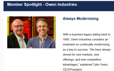 Owen Industries – In The News