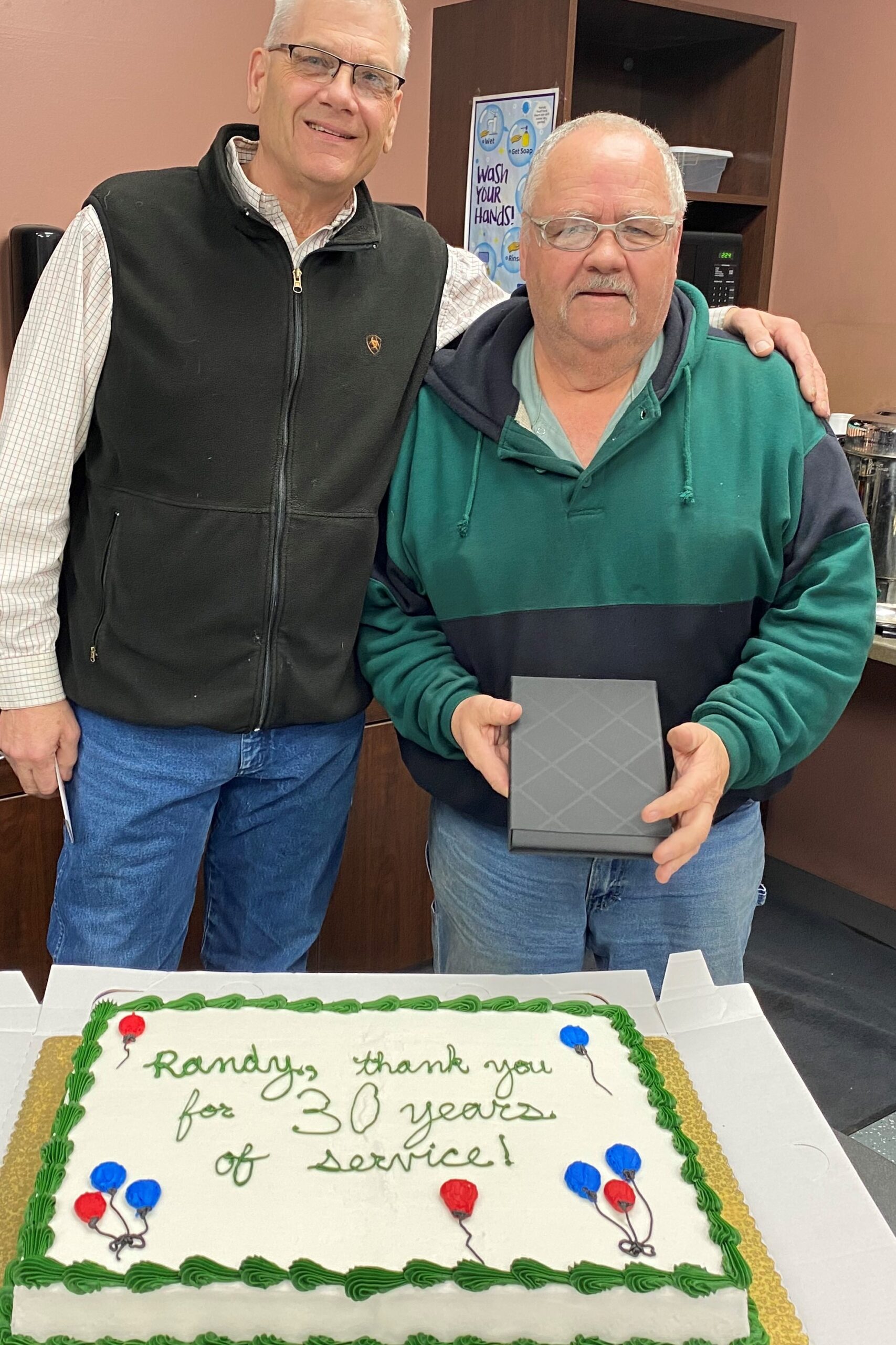 Congratulations Randy on 30 Years of Service at NPS!