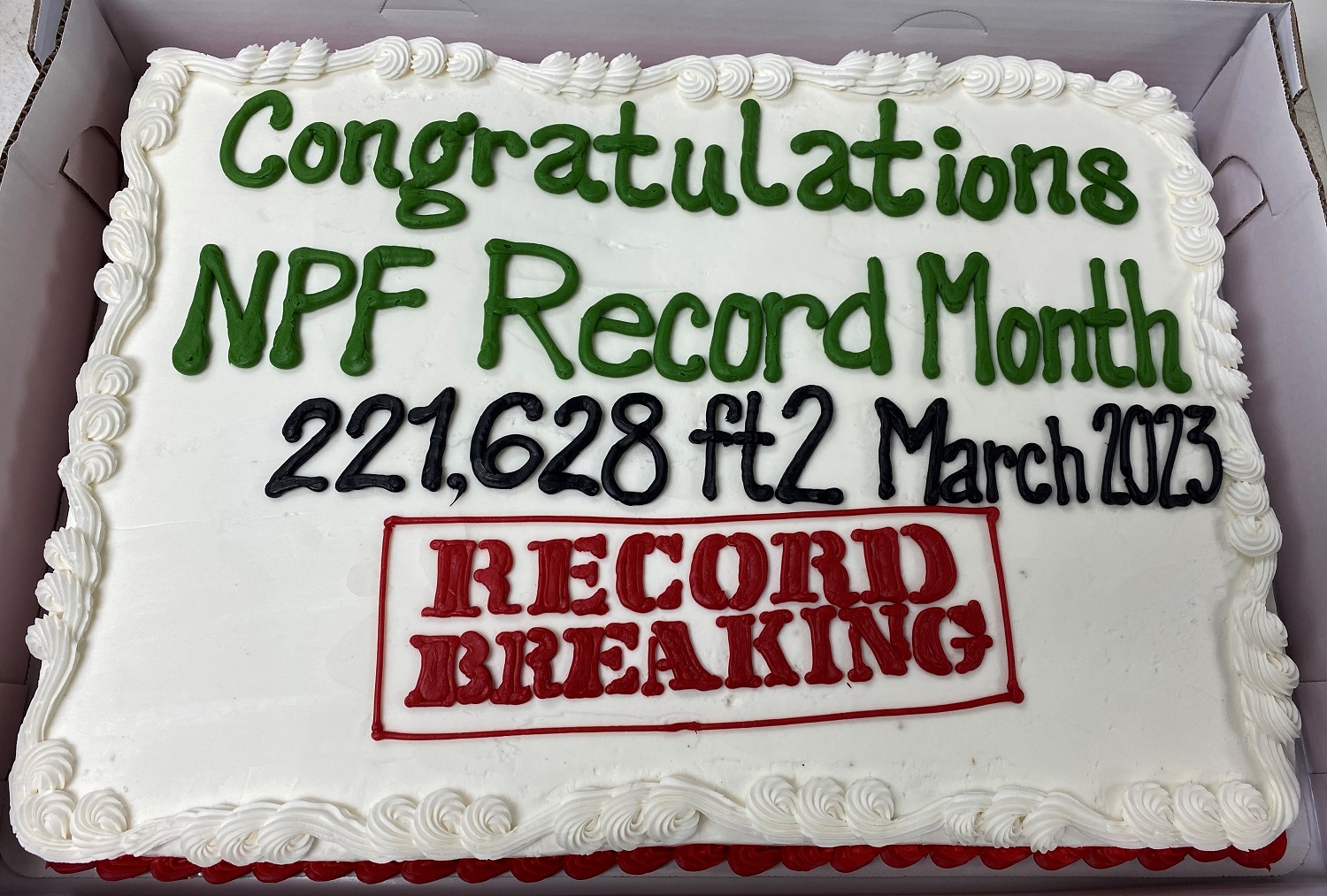 NPF Finishing Record Month! - Owen